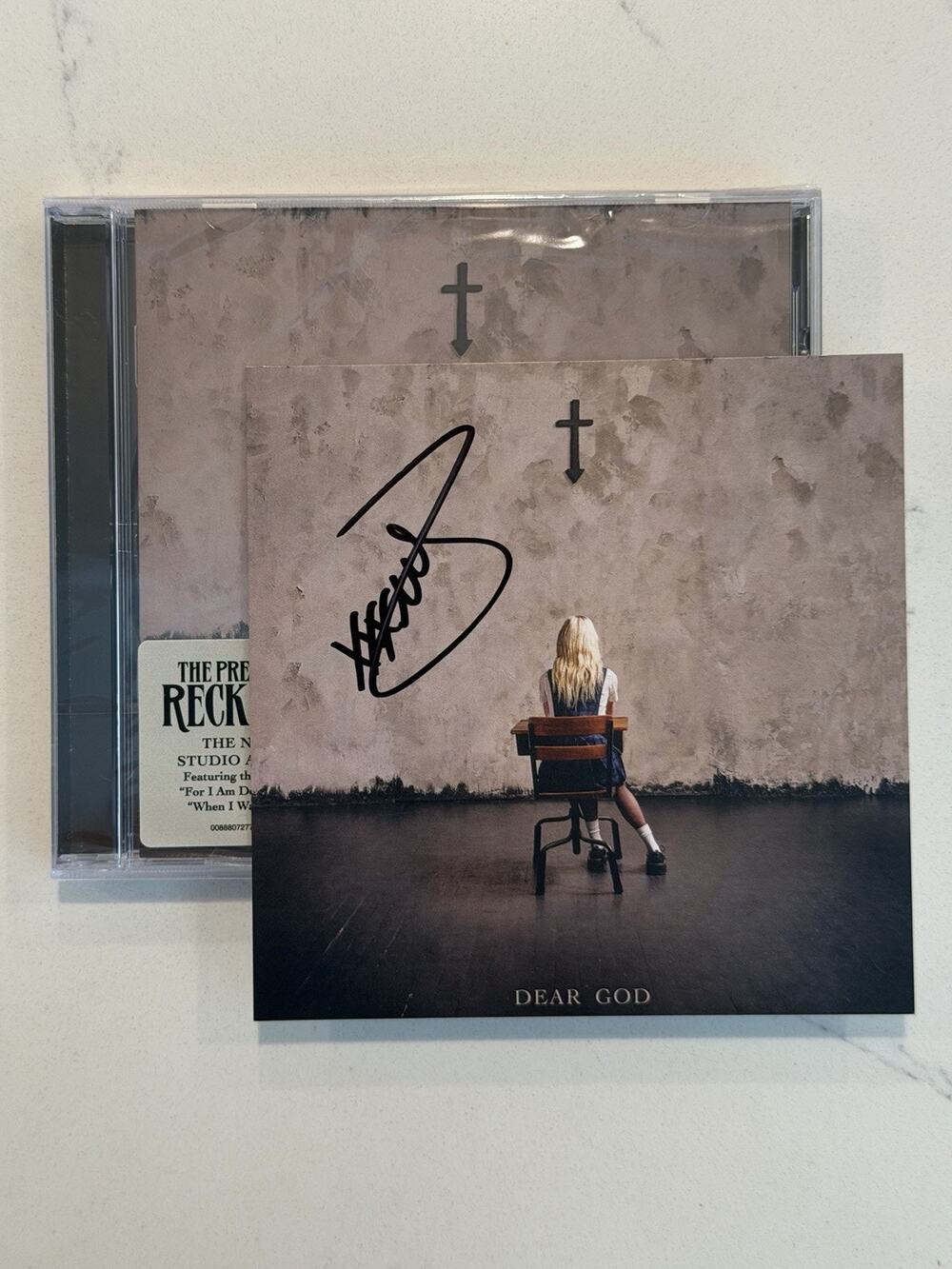 The Pretty Reckless - Dear God - Signed CD Taylor Momsen Autographed Booklet #15